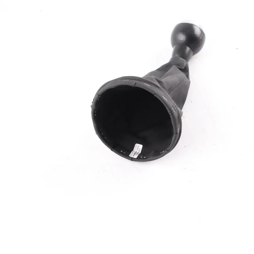 Mini Cooper R60 R61 Gear Shift Knob Gaiter Manual 6 Speed Cover Leather Black - SKU 9802818-1 - Part number 9802818