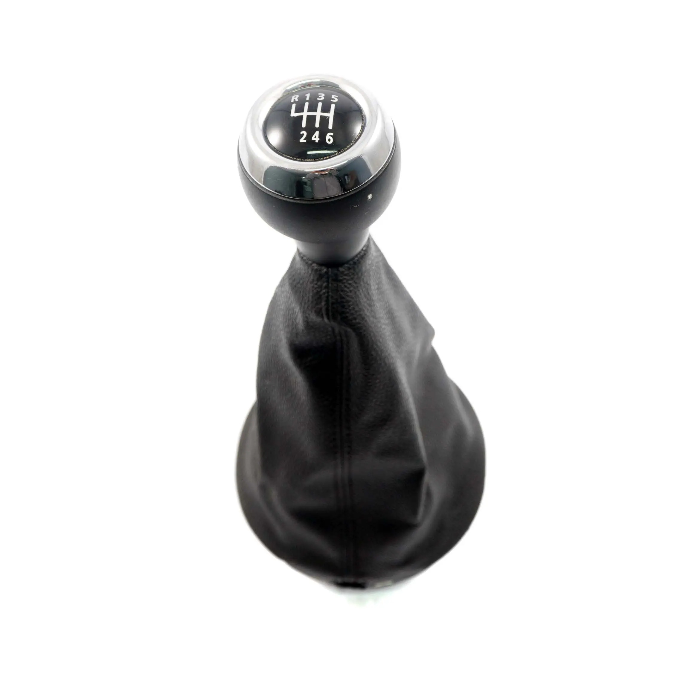 Mini Cooper R60 R61 Soufflet De Levier De Vitesse En Cuir Noir Pour 9802818