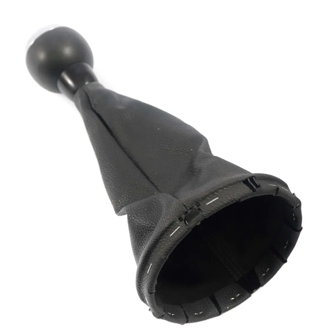 Mieszek Gałka Zmiany Biegów Skóra Czarna do Mini Cooper R60 R61 o numerze 9802818 Mini Cooper R60 R61 Mieszek Gałka Zmiany Biegów Skóra Czarna - SKU 9802818-3 - Numer Części 9802818