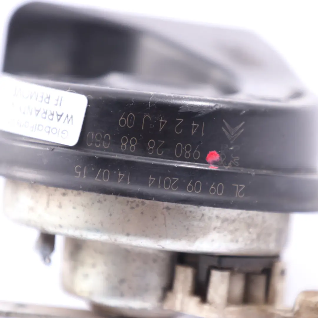  Bocina Señal Citroen Berlingo Peugeot Partner Fanfare Alarma - SKU 9802888080 - Número de pieza 9802888080