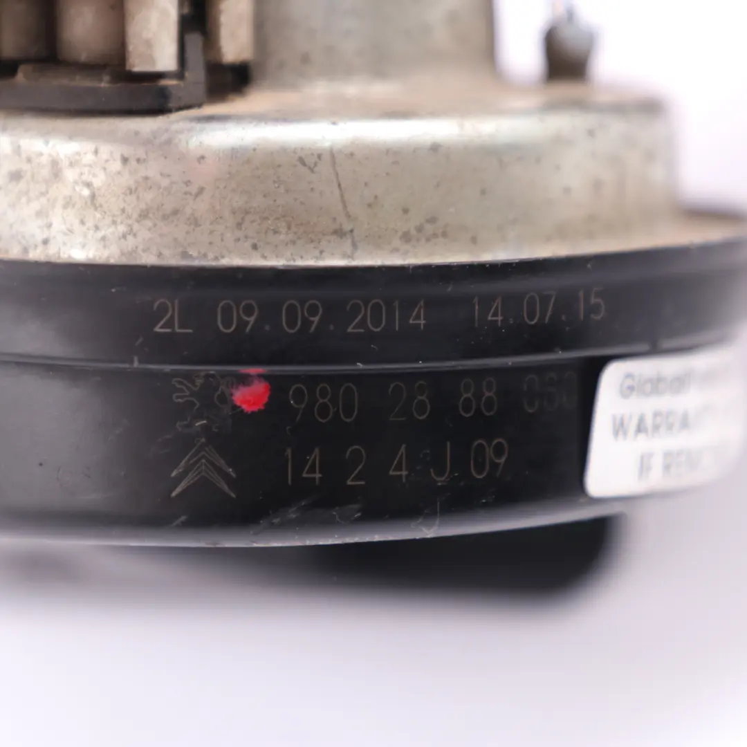  Bocina Señal Citroen Berlingo Peugeot Partner Fanfare Alarma - SKU 9802888080 - Número de pieza 9802888080