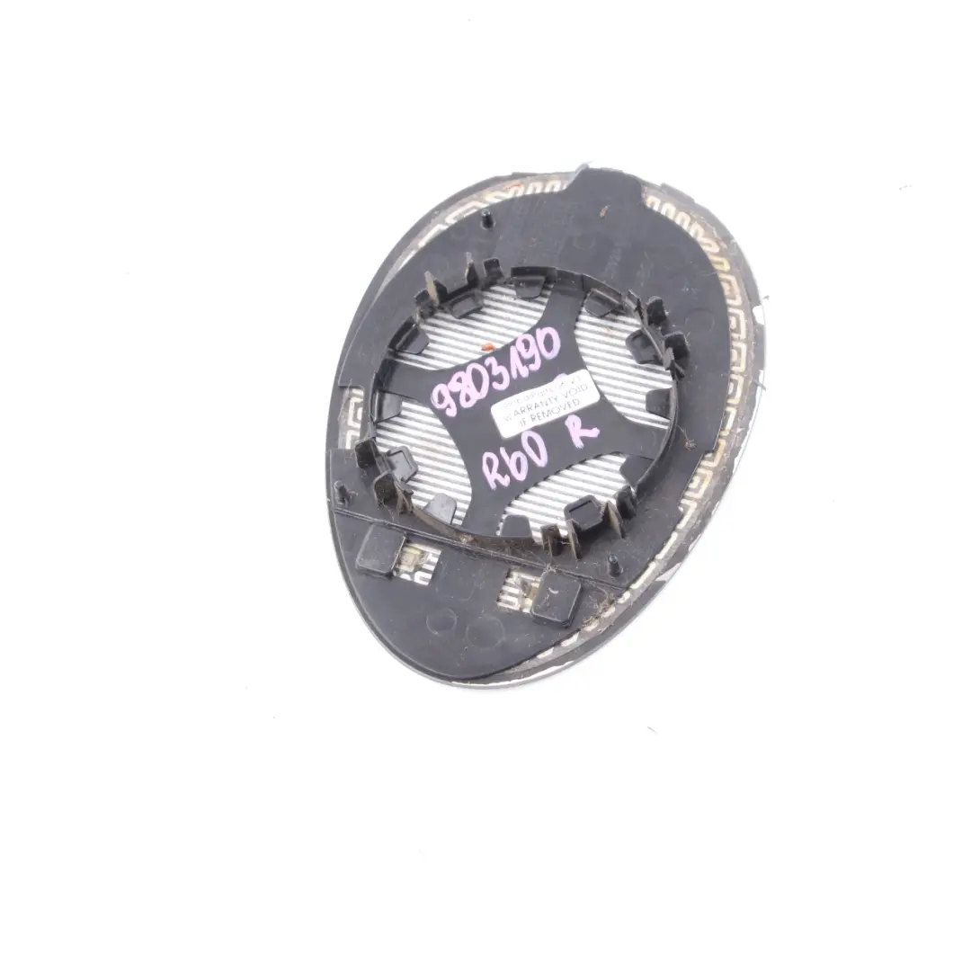 Rétroviseur Aile Verre Mini Countryman R60 R61 Porte Droite Chauffée pour à propos du numéro de pièce 9803190 Rétroviseur Aile Verre Mini Countryman R60 R61 Porte Droite Chauffée - SKU 9803190 - Numéro de pièce 9803190