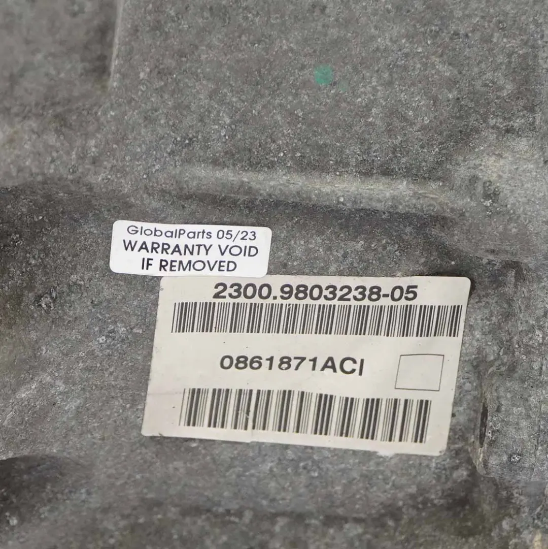 Gearbox Mini R60 Countryman Cooper SD ALL4 GS6-53DG ACI WARRANTY to Manual with Part number 9803238 Manual Gearbox Mini R60 Countryman Cooper SD ALL4 GS6-53DG ACI WARRANTY - SKU 9803238 - Part number 9803238