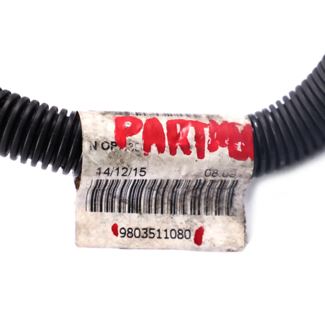 Starter Alternator Wiring Harness Cable to Peugeot Partner Battery with Part number 9803511080 Peugeot Partner Battery Starter Alternator Wiring Harness Cable - SKU 9803511080 - Part number 9803511080