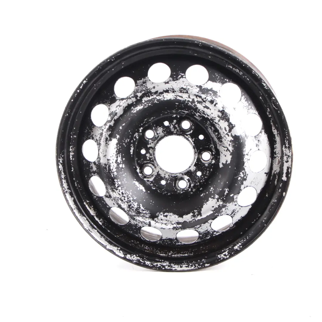 Steel Wheel Rim 16" 6,5J ET:46 Black to Mini Cooper R60 R61 with Part number 9803650 Mini Cooper R60 R61 Steel Wheel Rim 16" 6,5J ET:46 Black - SKU 9803650-1 - Part number 9803650