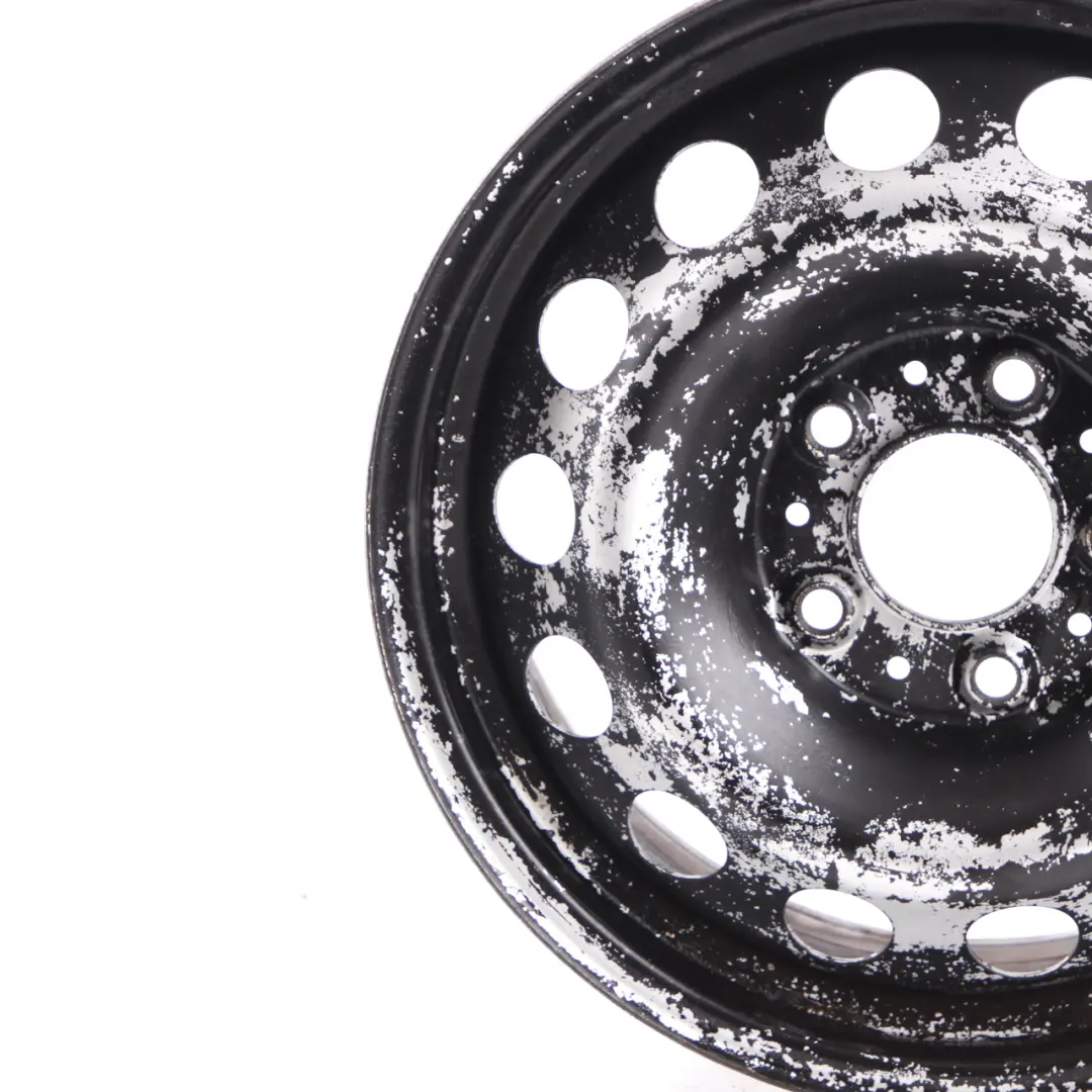 Steel Wheel Rim 16" 6,5J ET:46 Black to Mini Cooper R60 R61 with Part number 9803650 Mini Cooper R60 R61 Steel Wheel Rim 16" 6,5J ET:46 Black - SKU 9803650-1 - Part number 9803650