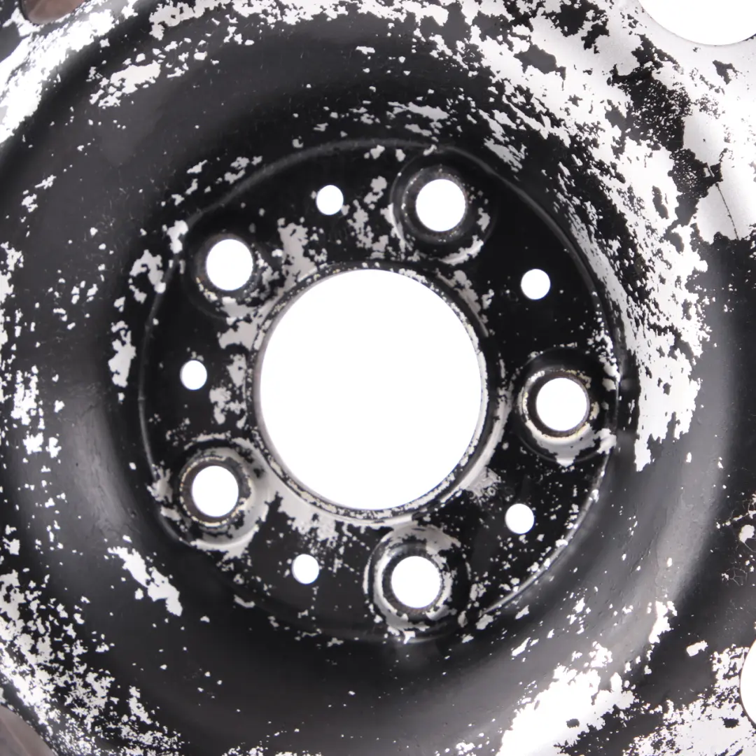 Steel Wheel Rim 16" 6,5J ET:46 Black to Mini Cooper R60 R61 with Part number 9803650 Mini Cooper R60 R61 Steel Wheel Rim 16" 6,5J ET:46 Black - SKU 9803650-1 - Part number 9803650