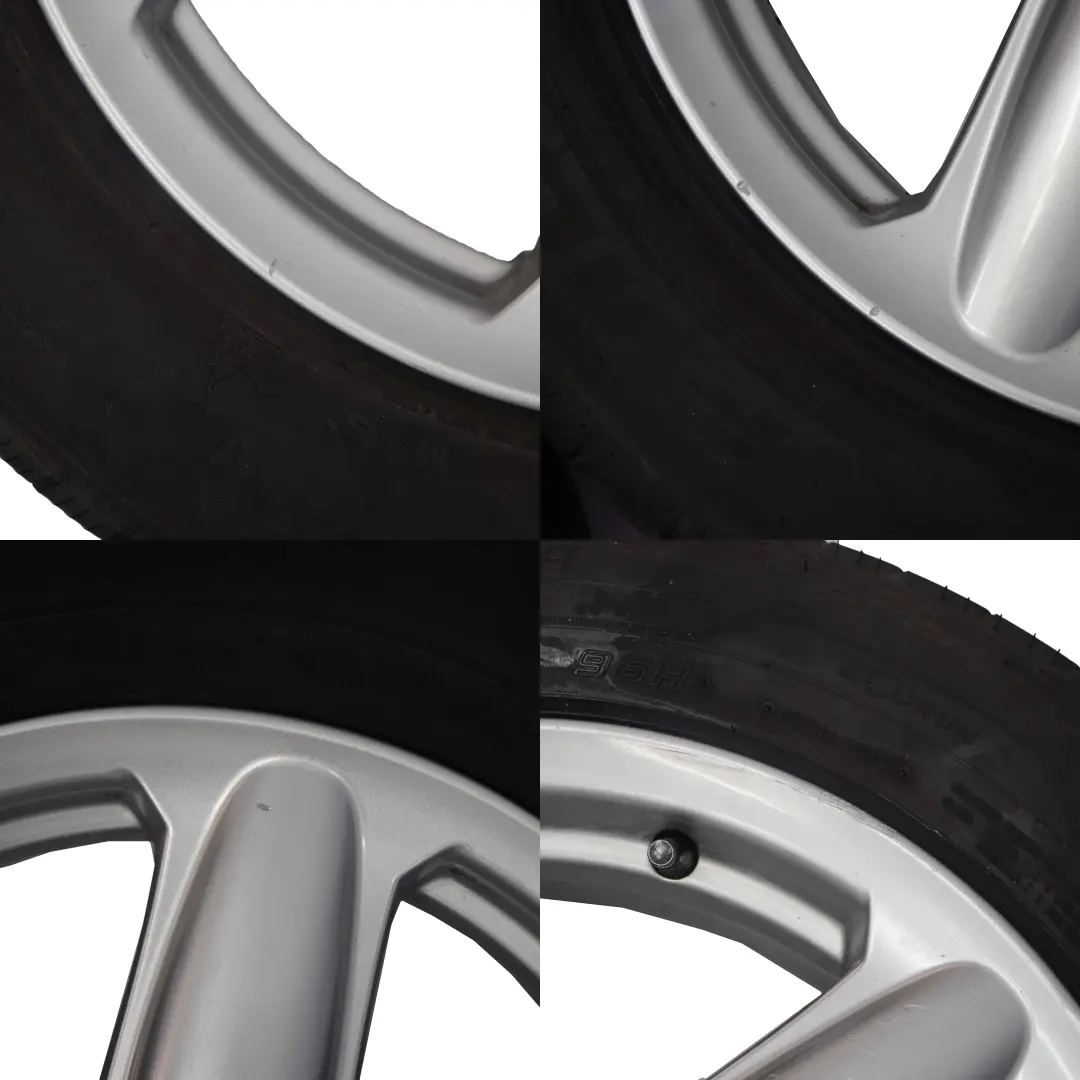 Komplettes 4x Rad Alufelgen Felgen 16" 6,5J 5-Star Single Spoke Reifen für Mini R60 mit Teilenummer 9803720 Mini R60 Komplettes 4x Rad Alufelgen Felgen 16" 6,5J 5-Star Single Spoke Reifen - SKU 9803720-SET - Teilenummer 9803720