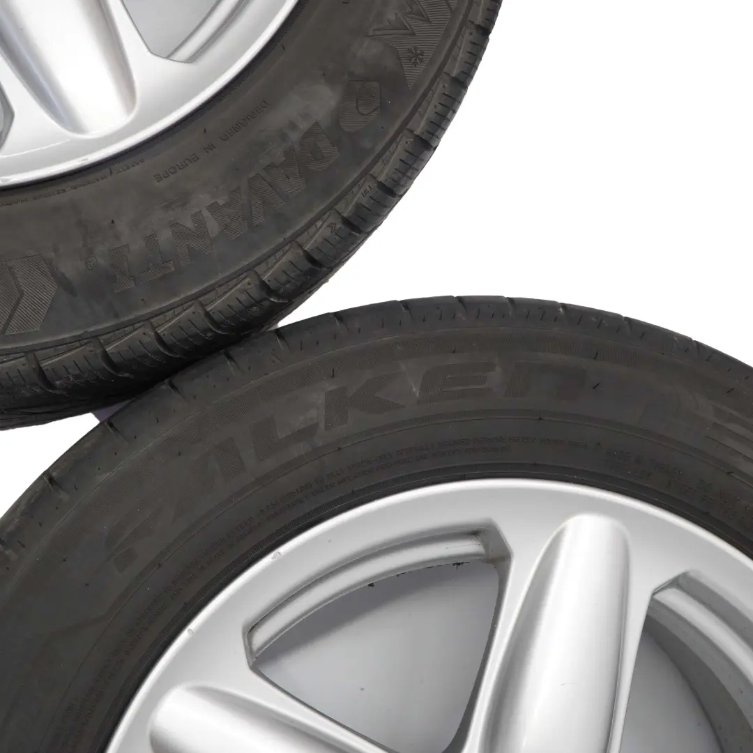 Komplettes 4x Rad Alufelgen Felgen 16" 6,5J 5-Star Single Spoke Reifen für Mini R60 mit Teilenummer 9803720 Mini R60 Komplettes 4x Rad Alufelgen Felgen 16" 6,5J 5-Star Single Spoke Reifen - SKU 9803720-SET - Teilenummer 9803720