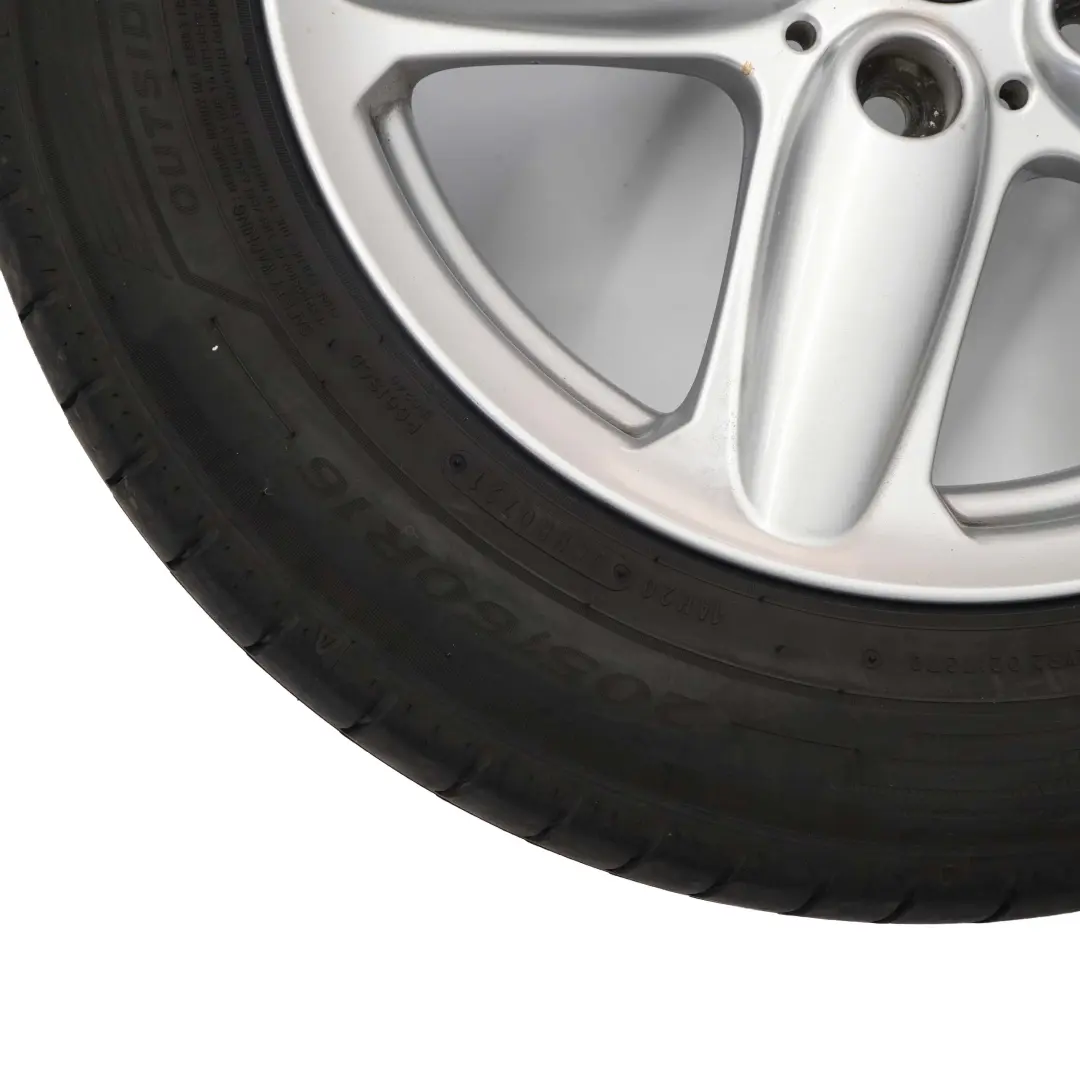 Komplettes 4x Rad Alufelgen Felgen 16" 6,5J 5-Star Single Spoke Reifen für Mini R60 mit Teilenummer 9803720 Mini R60 Komplettes 4x Rad Alufelgen Felgen 16" 6,5J 5-Star Single Spoke Reifen - SKU 9803720-SET - Teilenummer 9803720