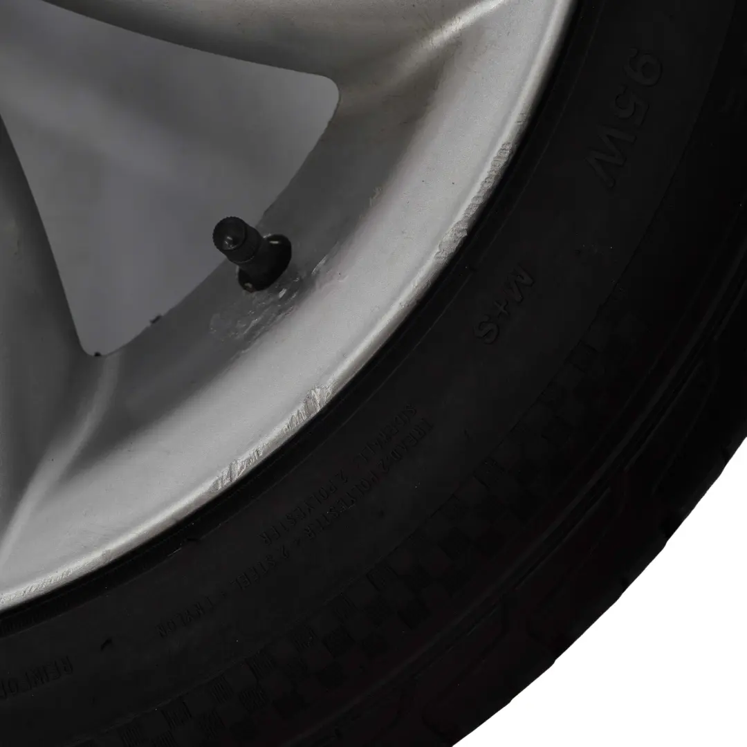 Complete Set 4x Wheel Alloy Rim Tyre 17" 7J 5-Star Double Spoke 124 to Mini R60 R61 with Part number 9803723 Mini R60 R61 Complete Set 4x Wheel Alloy Rim Tyre 17" 7J 5-Star Double Spoke 124 - SKU 9803723-SET - Part number 9803723