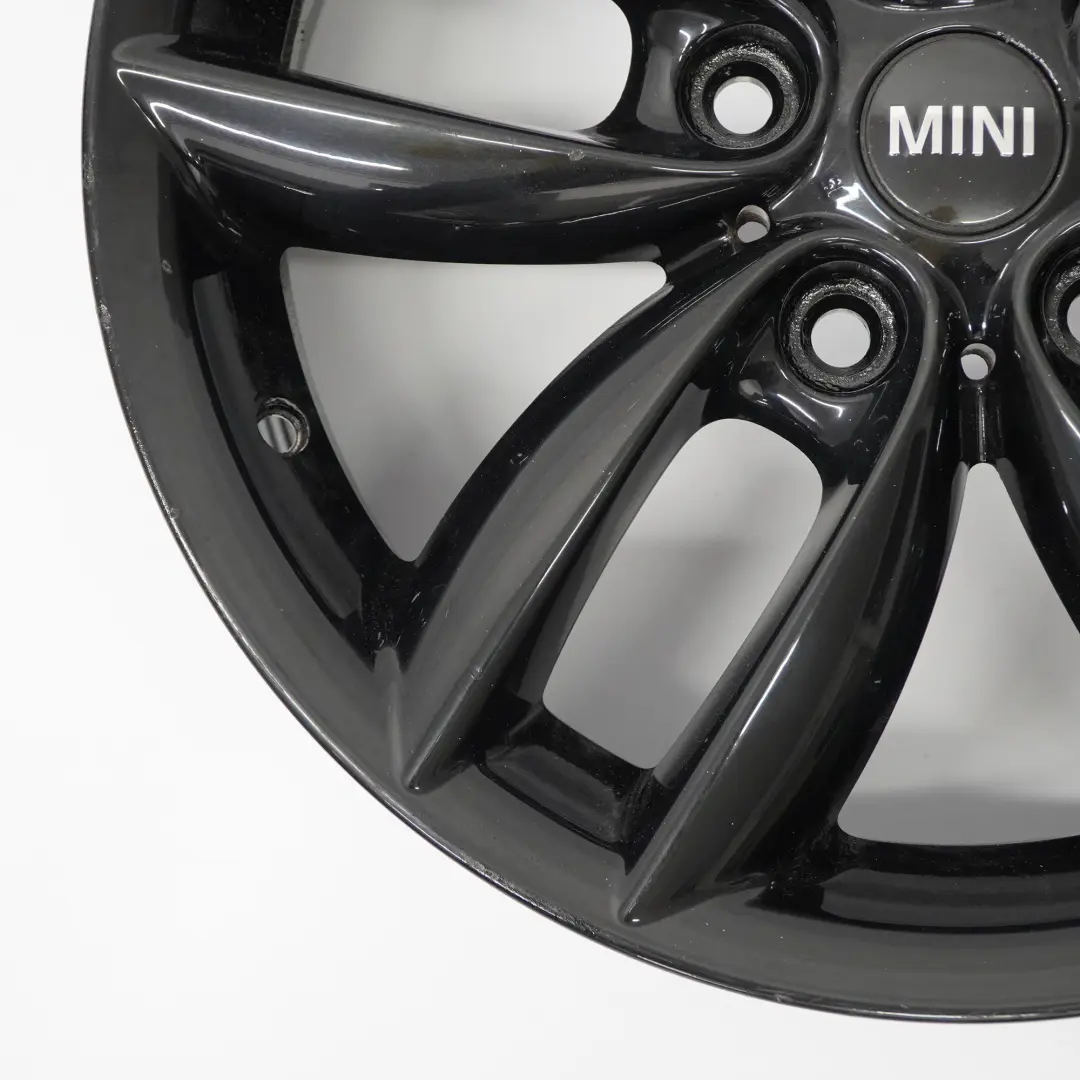 Alloy Rim 17" 7J 5-Star Double Spoke 124 Mini Cooper One R60 R61 Black Wheel - SKU 9803726-3 - Part number 9803726