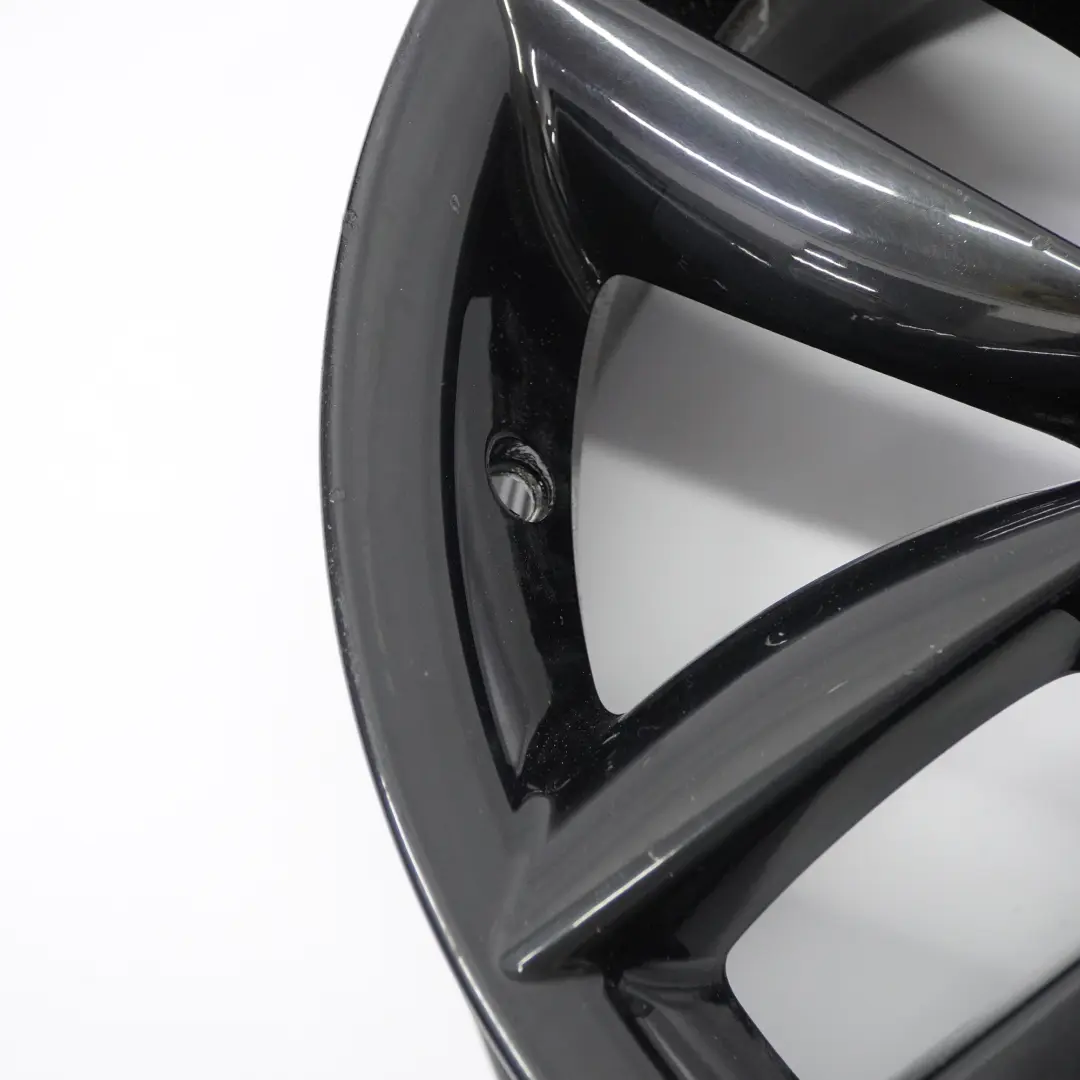 Alloy Rim 17" 7J 5-Star Double Spoke 124 Mini Cooper One R60 R61 Black Wheel - SKU 9803726-3 - Part number 9803726