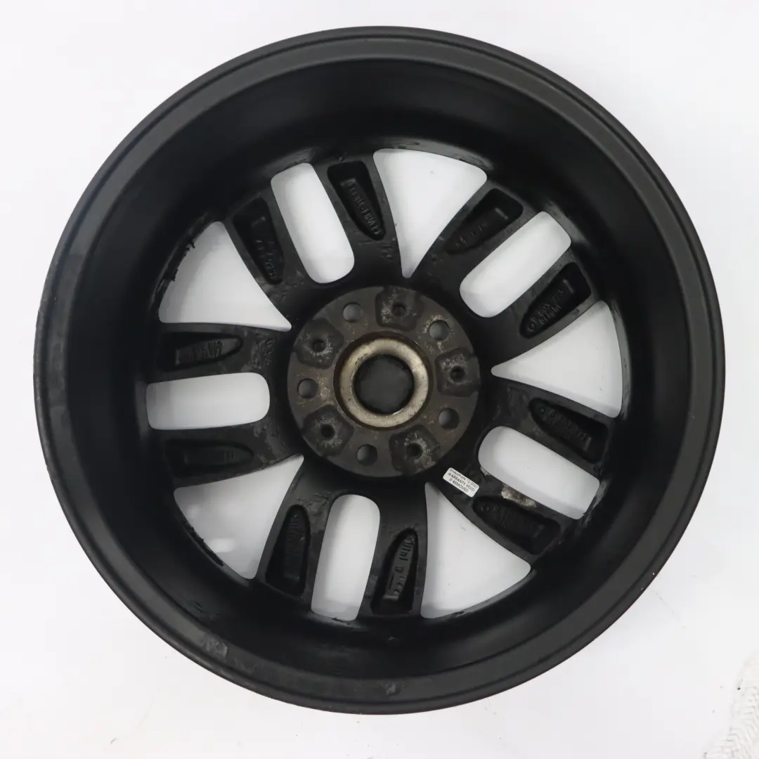 Mini R60 R61 Black Wheel Alloy Rim 17" 7J 5-Star Double Spoke 124 - SKU 9803726-4 - Part number 9803726