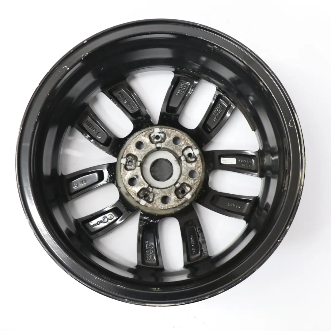 Mini Cooper R60 R61 Cerchio in lega nero 17" 7J 5-Star Doppie razze 124 - SKU 9803726-5 - Numero di parte 9803726