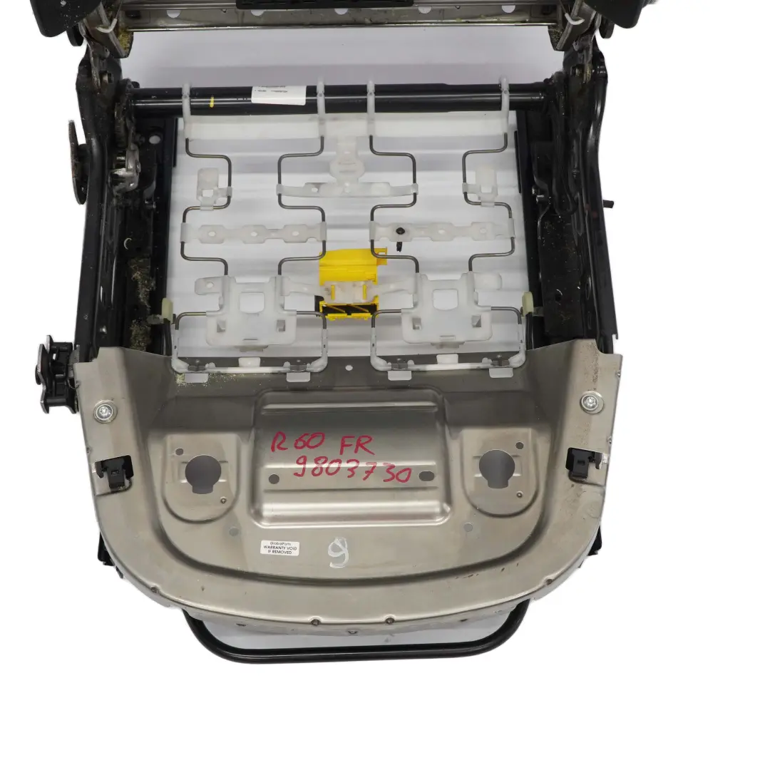 Mini Cooper R60 Countryman Front Right Seat O/S Backrest Frame Mechanism Lumbar - SKU 9803730 - Part number 9803730