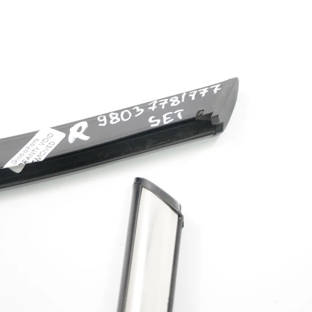 Mouldings Set Mini R60 R61 Front Right Left Panel Strip N/O/S Chrome - SKU 9803778/9803777 - Part number 9803777
