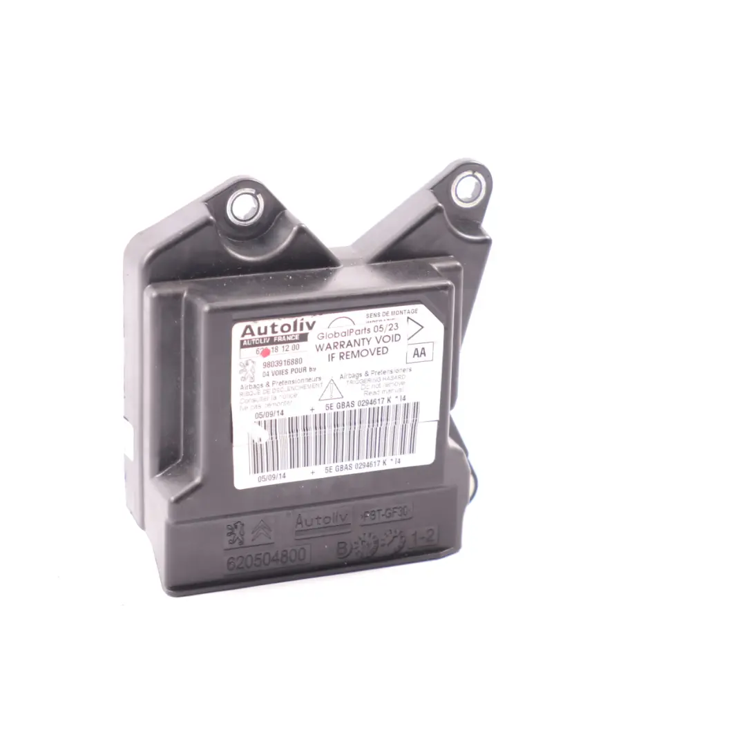  Airbag Module Citroen Berlingo Peugeot Partner Air Bag Control Unit - SKU 9803916880 - Part number 9803916880
