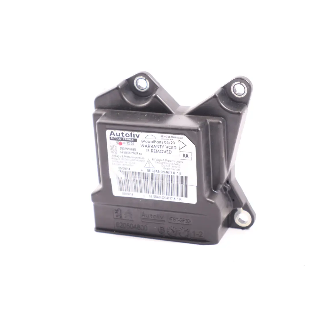  Citroen Berlingo Moduł Airbag Poduszek - SKU 9803916880 - Numer Części 9803916880
