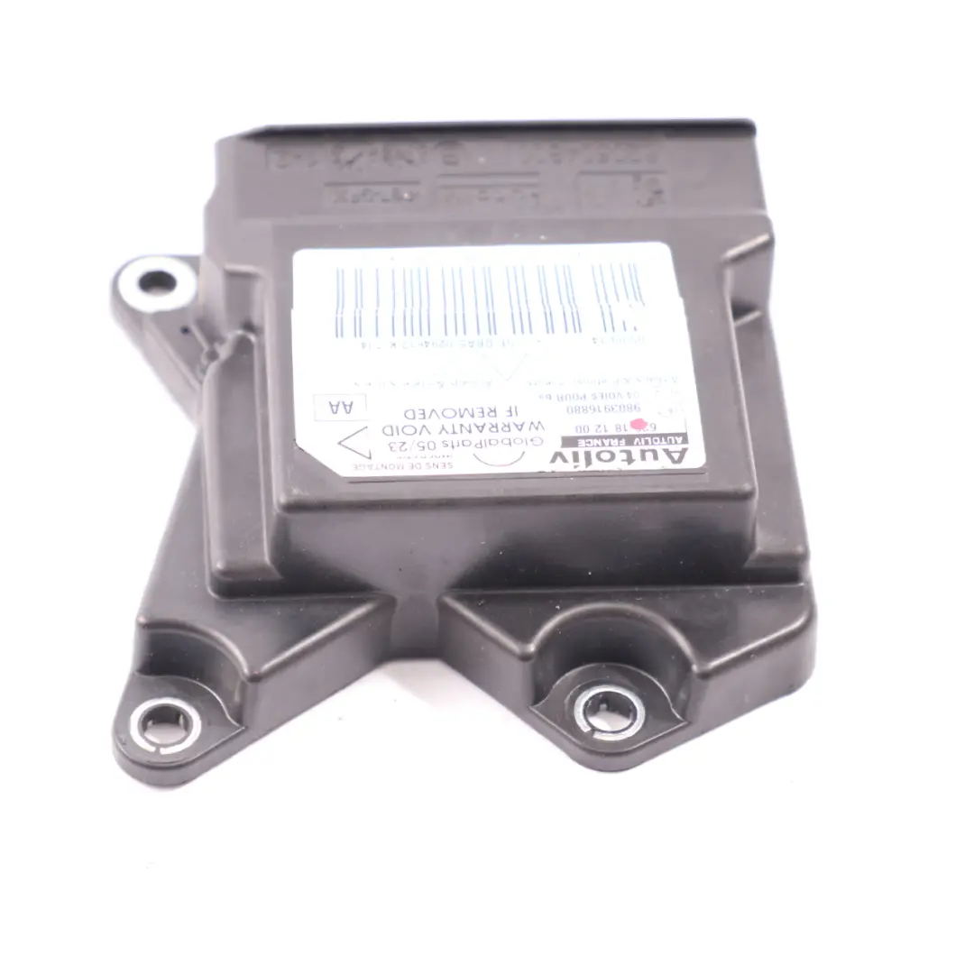  Module Airbag Citroen Berlingo Peugeot Partner Unité contrôle Airbag - SKU 9803916880 - Numéro de pièce 9803916880