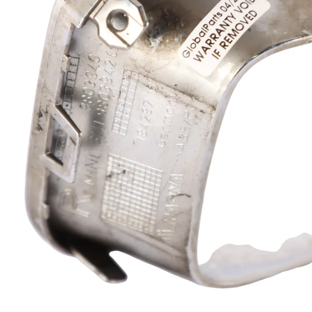 Front Bumper Air Duct Channel Right O/S Brake Tube Chrom to Mini R60 with Part number 9803942 Mini R60 Front Bumper Air Duct Channel Right O/S Brake Tube Chrom - SKU 9803942 - Part number 9803942