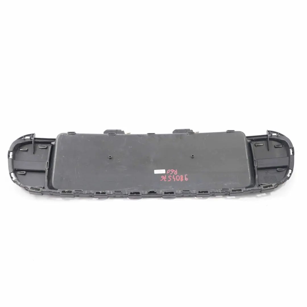 Mini R60 Rear Bumper Plate Carrier Number Plate Rear Trim Covering Panel - SKU 9804576 - Part number 9804576