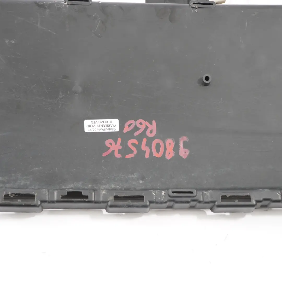 Bumper Plate Carrier Number Plate Rear Trim Covering Panel to Mini R60 Rear with Part number 9804576 Mini R60 Rear Bumper Plate Carrier Number Plate Rear Trim Covering Panel - SKU 9804576 - Part number 9804576