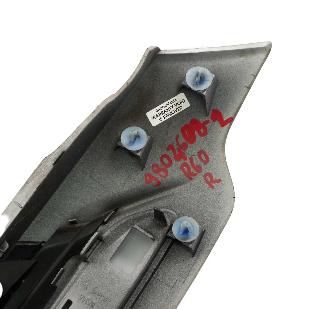 Direccion Gire Lado Indicador Carrier Trim Derecha O / S Plata para Mini R60 R61 con número de pieza 9804608 Mini R60 R61 Direccion Gire Lado Indicador Carrier Trim Derecha O / S Plata - SKU 9804608-2 - Número de pieza 9804608