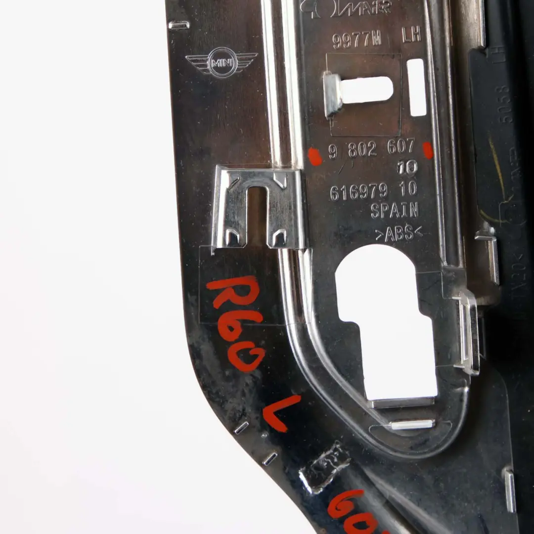 Trim Side Turn Indicator Left N/S Chrome 9802607 to Mini Countryman R60 R61 Cover with Part number 9804611 Mini Countryman R60 R61 Cover Trim Side Turn Indicator Left N/S Chrome 9802607 - SKU 9804611 - Part number 9804611