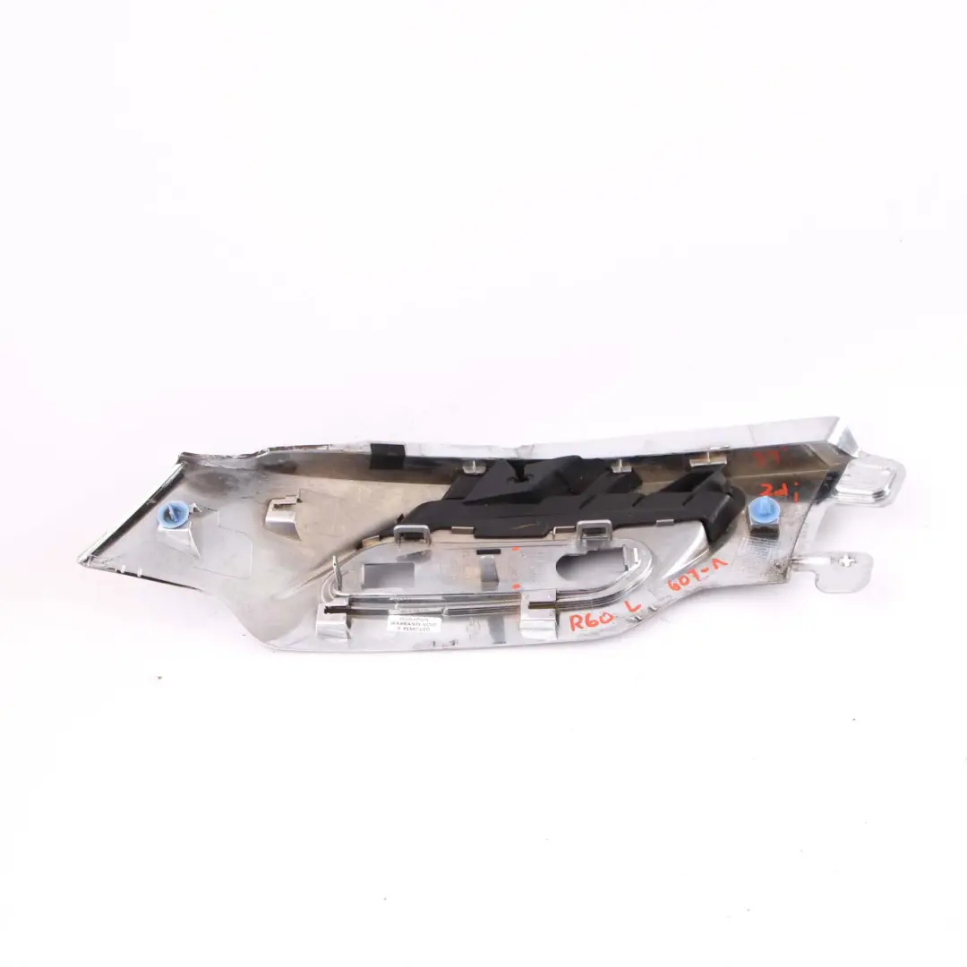 Tapa embellecedora intermitente lateral izquierdo Cromo 9802607 para Mini R60 R61 con número de pieza 9804611 Mini R60 R61 Tapa embellecedora intermitente lateral izquierdo Cromo 9802607 - SKU 9804611 - Número de pieza 9804611
