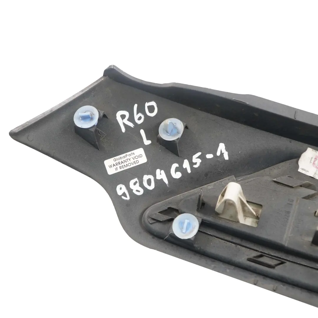 Embellecedor Intermitente Lateral Izquierdo Tapa para Mini R60 R61 Paceman con número de pieza 9804615 Mini R60 R61 Paceman Embellecedor Intermitente Lateral Izquierdo Tapa - SKU 9804615-1 - Número de pieza 9804615