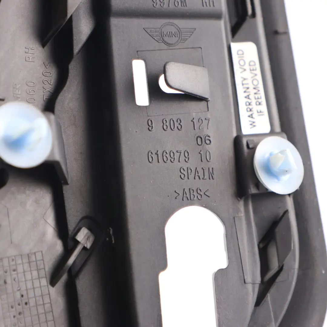 Mini R60 Countryman R61 Paceman Garniture de clignotant laterale droite - SKU 9804616-1 - Numéro de pièce 9804616