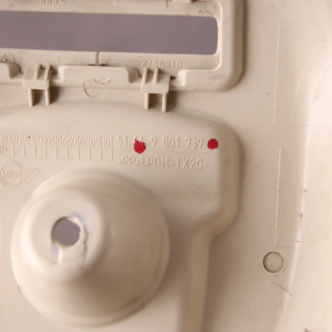 Coperchio Bordo Cintura Outlet Roofliner Luce Beige per Mini Countryman R60 con numero di parte 9801739 Mini Countryman R60 Coperchio Bordo Cintura Outlet Roofliner Luce Beige - SKU 9804665 - Numero di parte 9801739