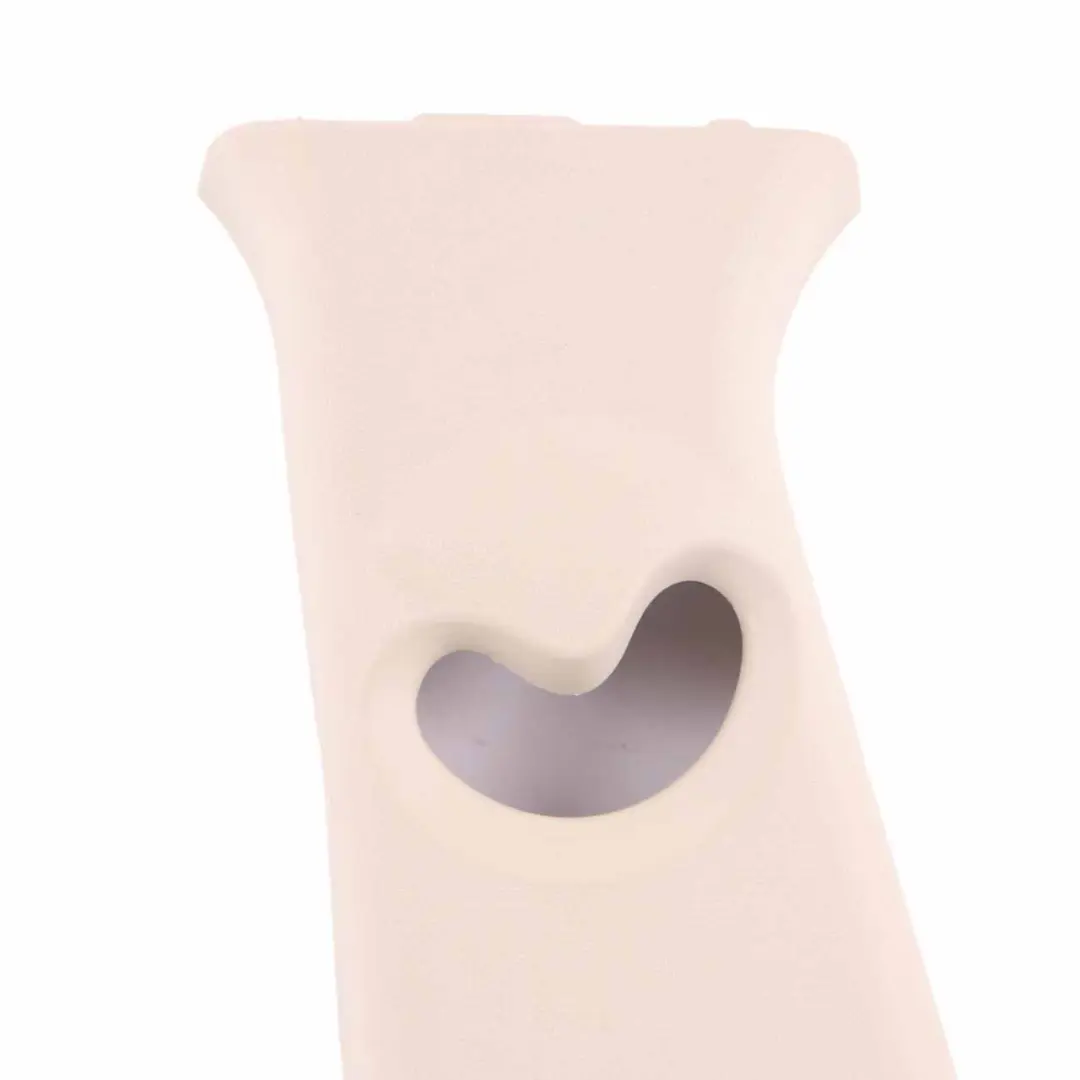 Embellecedor Columna Central Montante Superior Beige Claro Izquierda para MINI R60 con número de pieza 9804669 MINI R60 Embellecedor Columna Central Montante Superior Beige Claro Izquierda - SKU 9804669 - Número de pieza 9804669