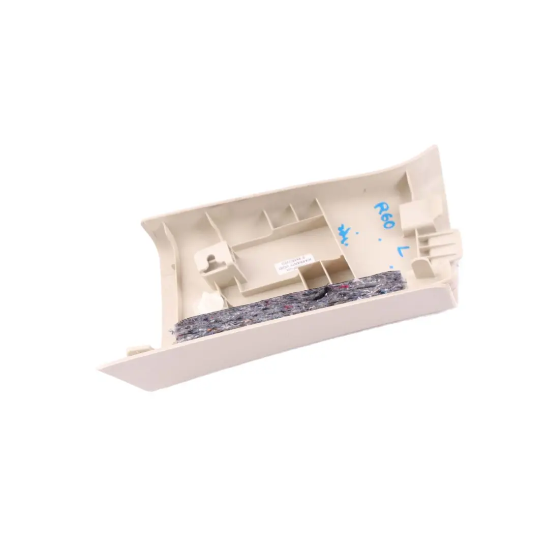 MINI R60 Columna Pilar C Embellecedor Panel Izquierdo Beige Claro - SKU 9804681 - Número de pieza 9804681