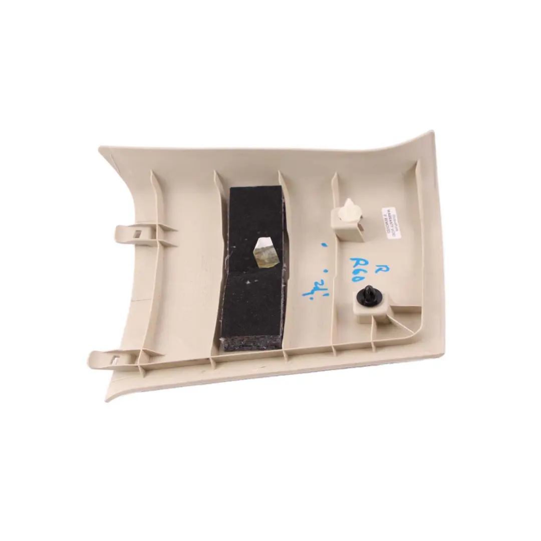 MINI Countryman R60 Tapa Columna D Embellecedor Derecha Beige Claro - SKU 9804684 - Número de pieza 9804684