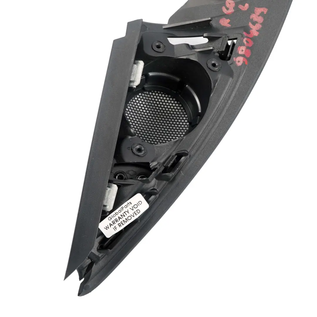 Tweeter Cover HiFi Harman Kardon Wing Mirror Triangle Left N/S Black to Mini R60 with Part number 9804689 Mini R60 Tweeter Cover HiFi Harman Kardon Wing Mirror Triangle Left N/S Black - SKU 9804689 - Part number 9804689