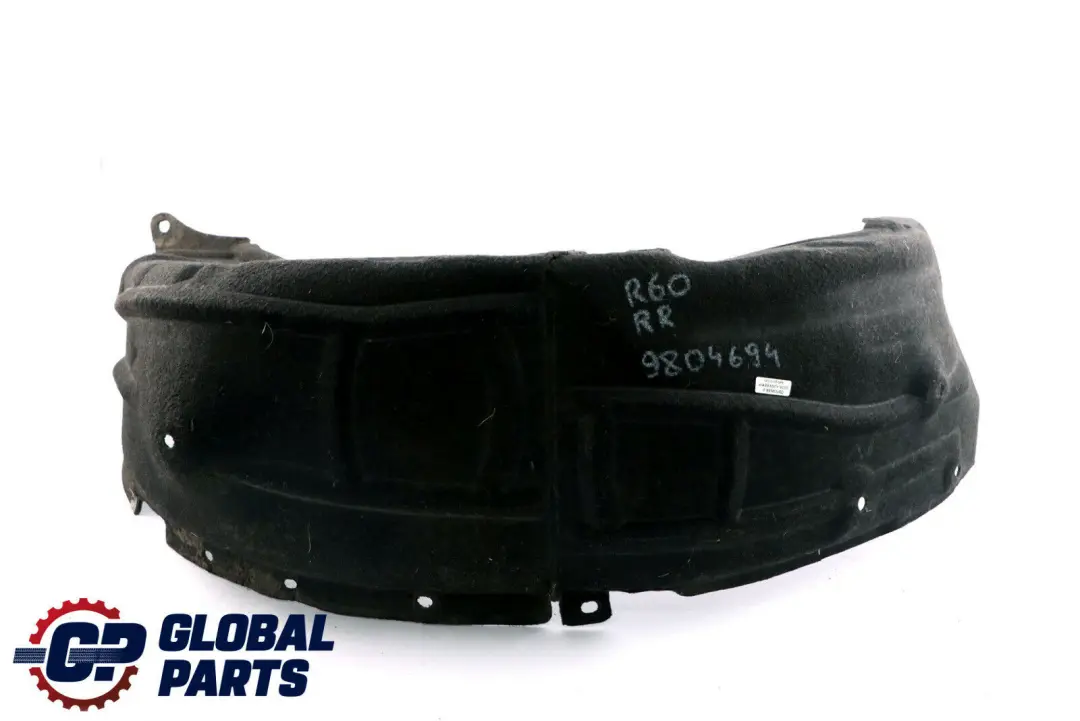 Mini R60 R61 Rear Right O/S Wheel Arch Cover Splash Housing Trim - SKU 9804694 - Part number 9804694