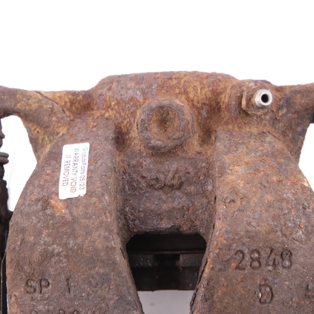 Brake Caliper Front Left Bracket to Mini R60 Cooper S with Part number 9804727 Mini R60 Cooper S Brake Caliper Front Left Bracket - SKU 9804727 - Part number 9804727