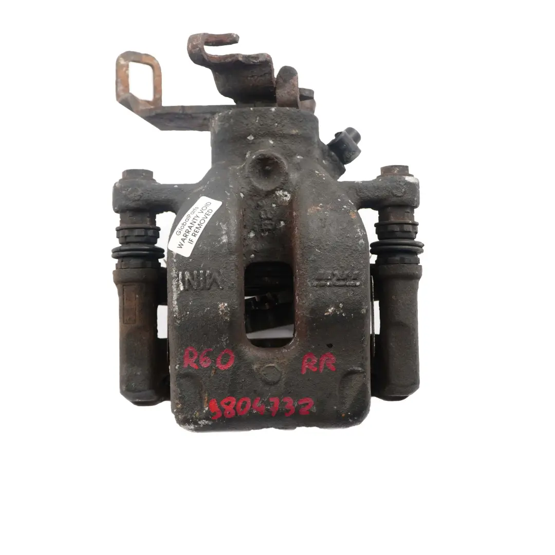 Trasero Derecho Porta pinza De freno 9804738 para Mini Cooper One R60 R61 con número de pieza 9804732 Mini Cooper One R60 R61 Trasero Derecho Porta pinza De freno 9804738 - SKU 9804732 - Número de pieza 9804732