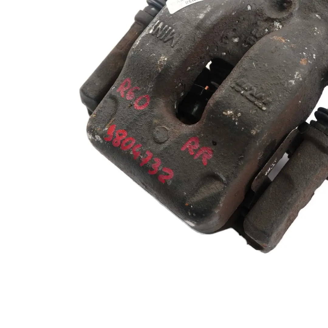 Trasero Derecho Porta pinza De freno 9804738 para Mini Cooper One R60 R61 con número de pieza 9804732 Mini Cooper One R60 R61 Trasero Derecho Porta pinza De freno 9804738 - SKU 9804732 - Número de pieza 9804732