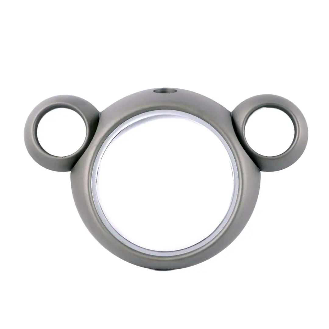 Panel Delantero Anillo Salpicadero Cromo Antracita para Mini Countryman R60 con número de pieza 9804883 Mini Countryman R60 Panel Delantero Anillo Salpicadero Cromo Antracita - SKU 9804883 - Número de pieza 9804883