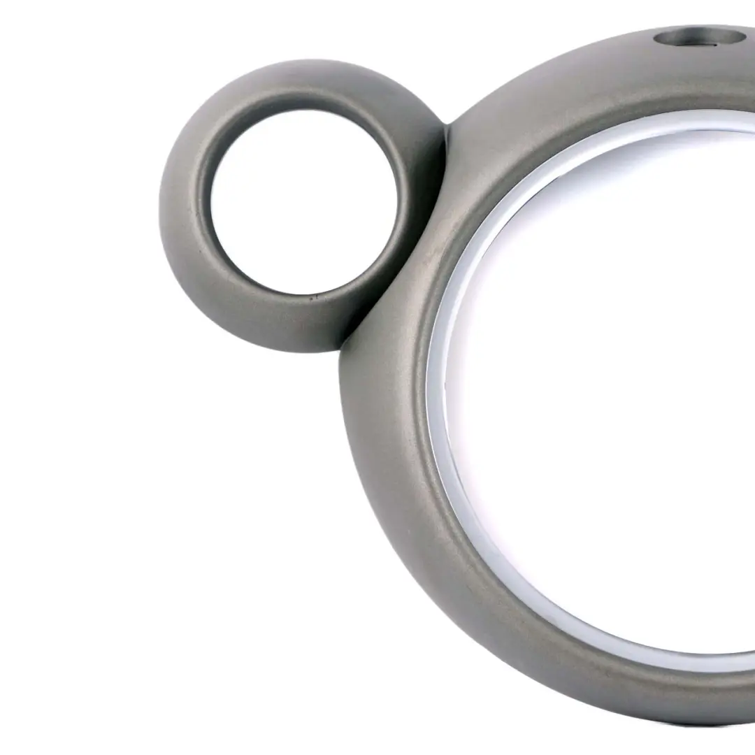 Panel Delantero Anillo Salpicadero Cromo Antracita para Mini Countryman R60 con número de pieza 9804883 Mini Countryman R60 Panel Delantero Anillo Salpicadero Cromo Antracita - SKU 9804883 - Número de pieza 9804883