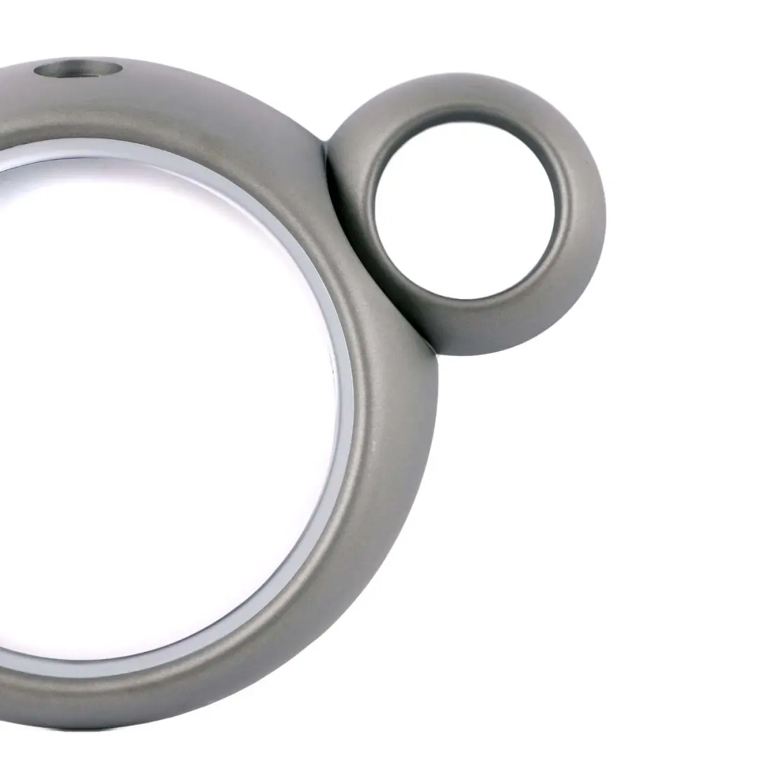 Panel Delantero Anillo Salpicadero Cromo Antracita para Mini Countryman R60 con número de pieza 9804883 Mini Countryman R60 Panel Delantero Anillo Salpicadero Cromo Antracita - SKU 9804883 - Número de pieza 9804883