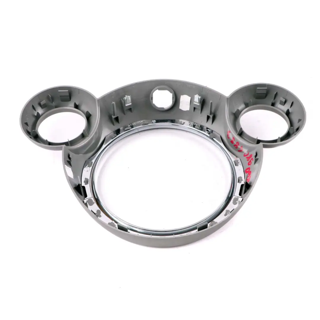 Pannello Rivestimento Anteriore Anello Cruscotto Cromo Antracite per Mini R60 con numero di parte 9804883 Mini R60 Pannello Rivestimento Anteriore Anello Cruscotto Cromo Antracite - SKU 9804883 - Numero di parte 9804883