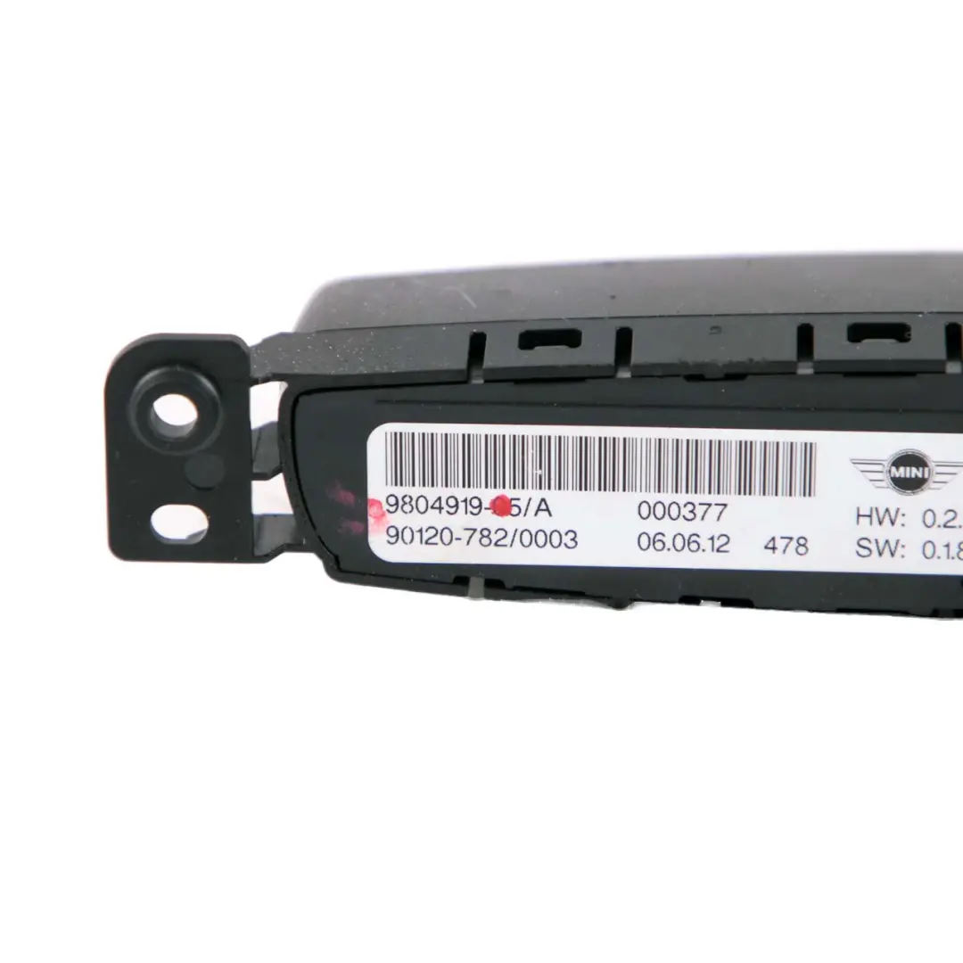 Mini R60 Pannello controllo Console Cruscotto Interruttore Pulsanti - SKU 9804919 - Numero di parte 9804919