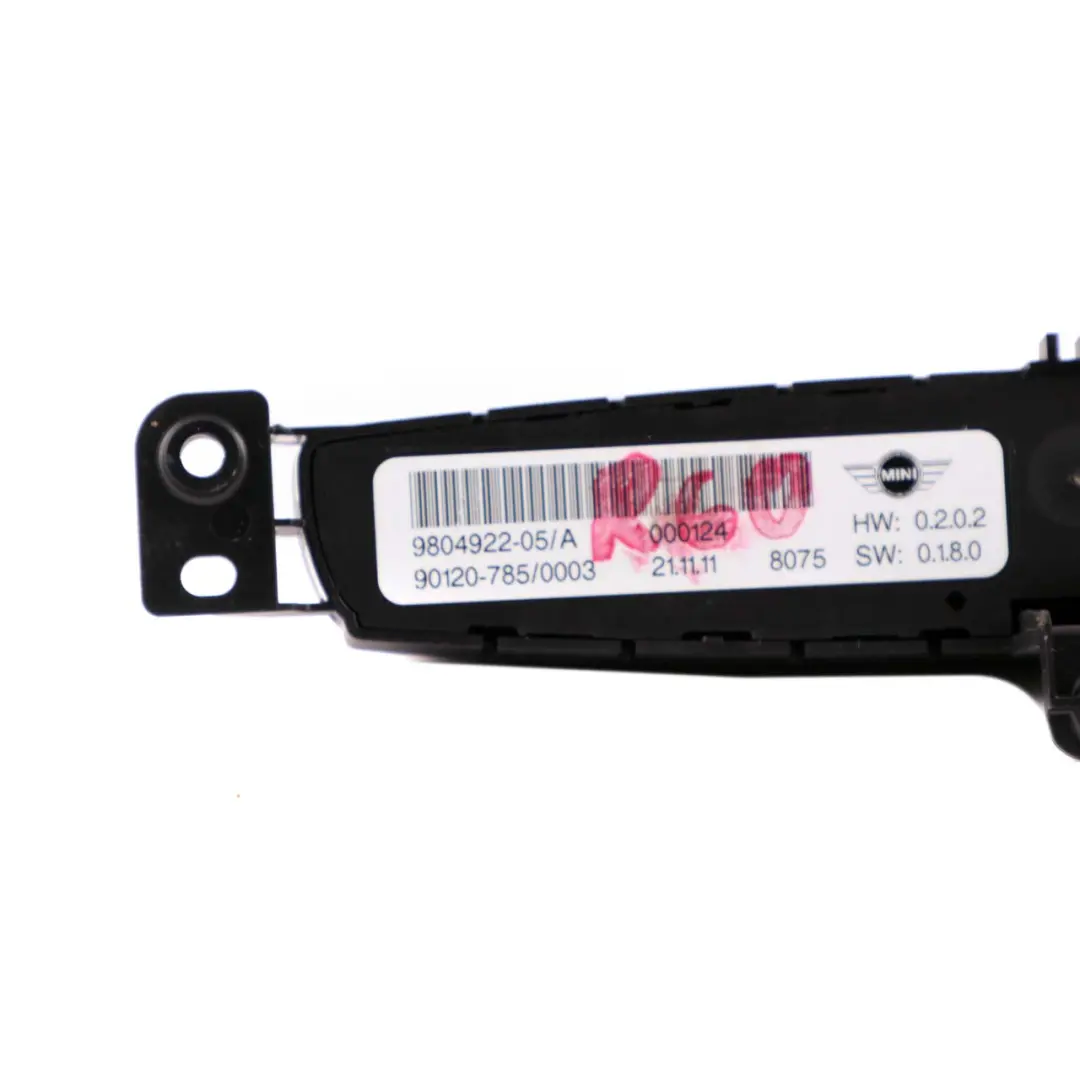 Schalter Steuergerät Mittelkonsole für Mini Cooper R60 Countryman mit Teilenummer 9804922 Mini Cooper R60 Countryman Schalter Steuergerät Mittelkonsole - SKU 9804922 - Teilenummer 9804922
