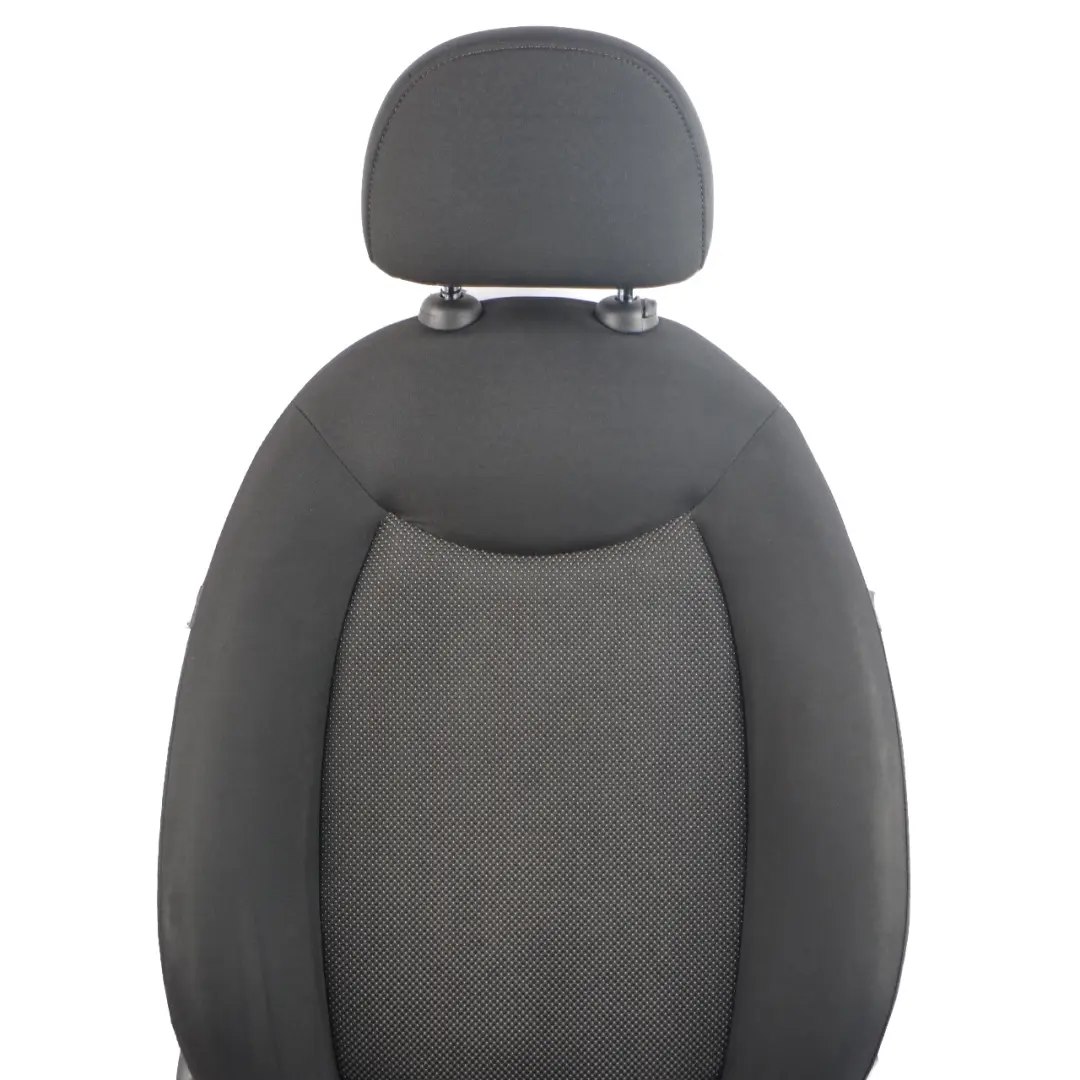 Asiento Delantero Derecho Tela Cosmos Carbono Negro para Mini Countryman R60 con número de pieza 9805135 Mini Countryman R60 Asiento Delantero Derecho Tela Cosmos Carbono Negro - SKU 9805135-1 - Número de pieza 9805135