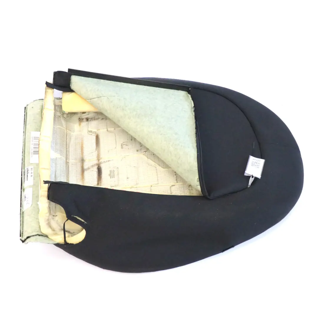 Respaldo asiento delantero derecho Recubrimiento tela Negro para Mini R60 Countryman con número de pieza 9805135 Mini R60 Countryman Respaldo asiento delantero derecho Recubrimiento tela Negro - SKU 9805135-2 - Número de pieza 9805135