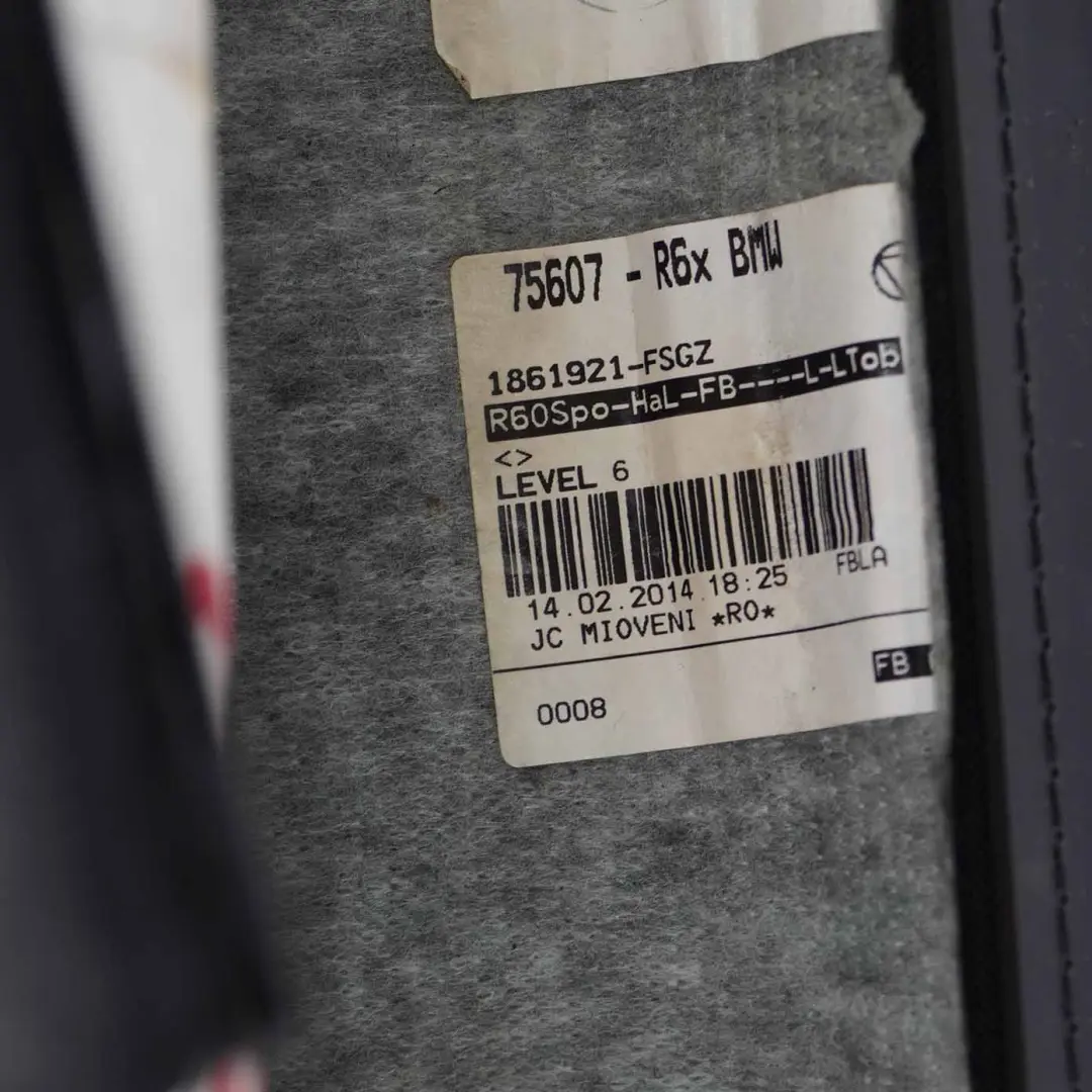 Schienale Anteriore Sinistro Panno Pelle Tabacco per Mini R60 Countryman Sport con numero di parte 9805153 Mini R60 Countryman Sport Schienale Anteriore Sinistro Panno Pelle Tabacco - SKU 9805153-1 - Numero di parte 9805153